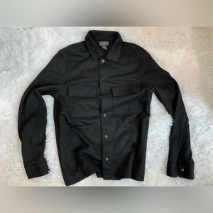 H&M Black Button Up Jacket